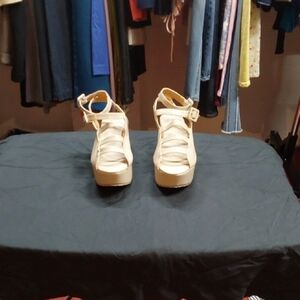 Elegant Beige/TN Women's Platform Sandals